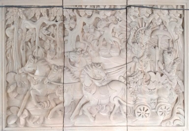 Relief Kresna Arjuna