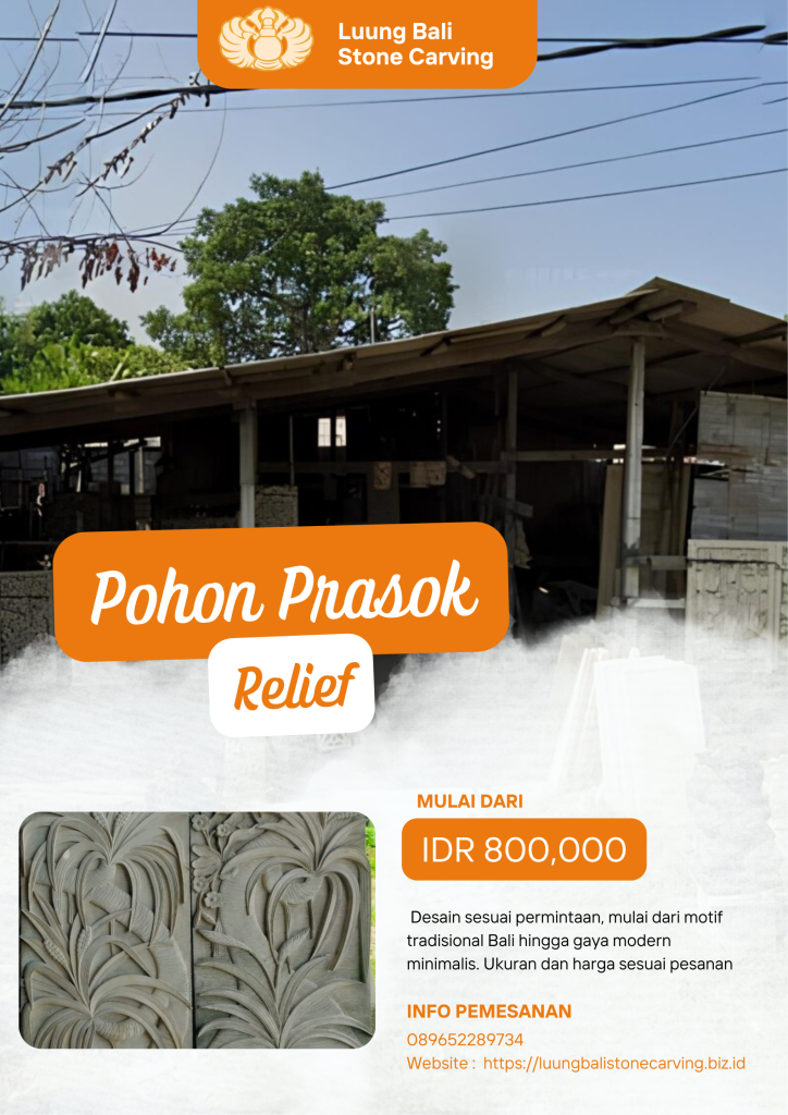 Ukiran Batu Motif Prasok